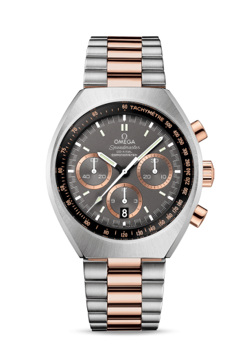 Omega Speedmaster Mark II Co-Axial Chronograph Stainless Steel / Sedna Gold / Grey / Bracelet